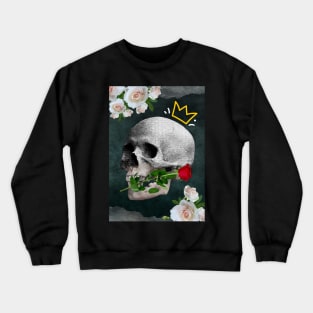 Skull and Roses Crewneck Sweatshirt